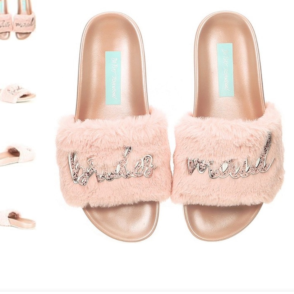 Blue By Betsey Johnson Lori Bridesmaid Slides